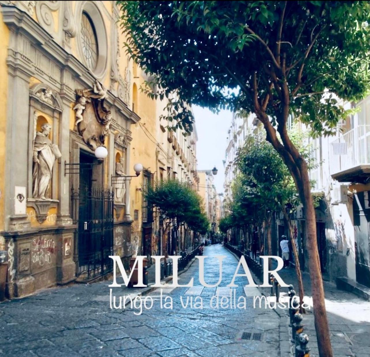 Miluar - Centro Storico - Lungo La Via Della Musica Nápoles Exterior foto